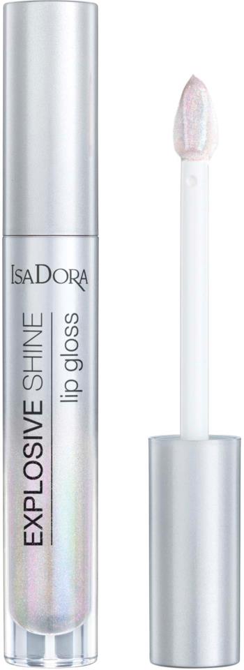 IsaDora Explosive Shine Lip Gloss Clear Quartz 3,5ml