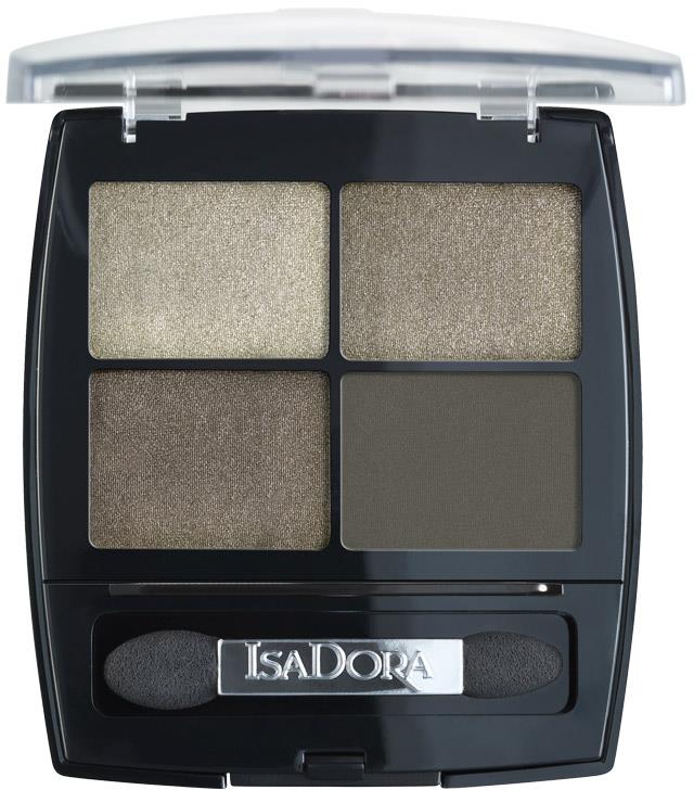 IsaDora Eye Shadow Quartet 03 Urban Green