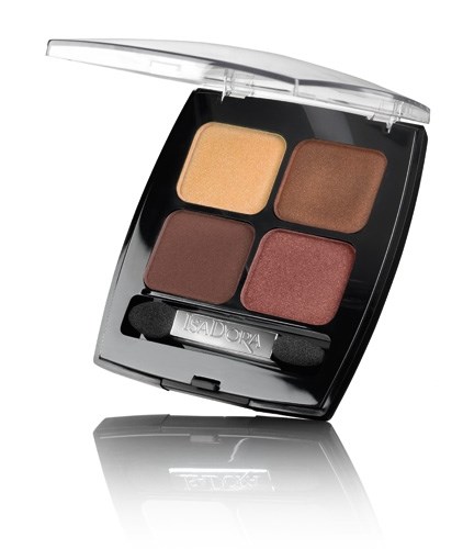 IsaDora Eye Shadow Quartet 48 Bronzing Plum