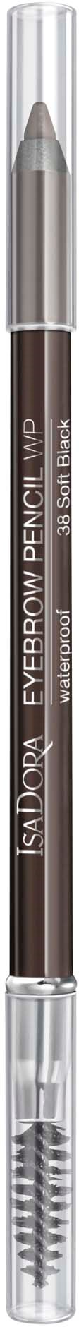IsaDora Eyebrow Pencil WP Soft Black