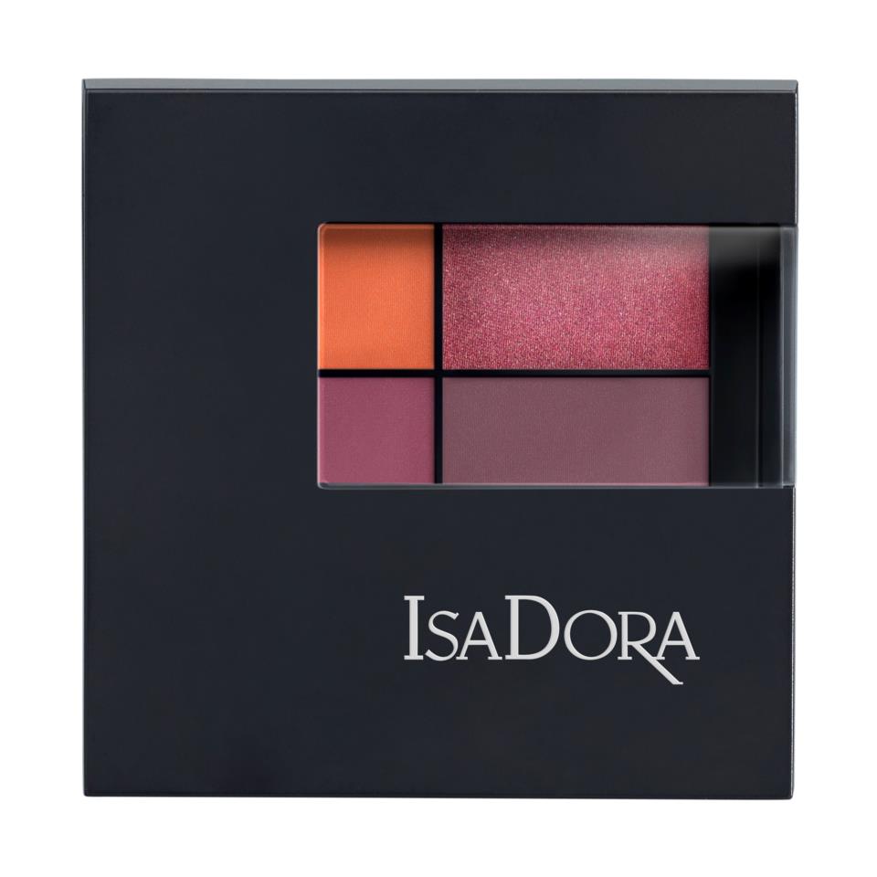 Isadora Eyeshadow Quartet 13 Fire Berry 3.5 G