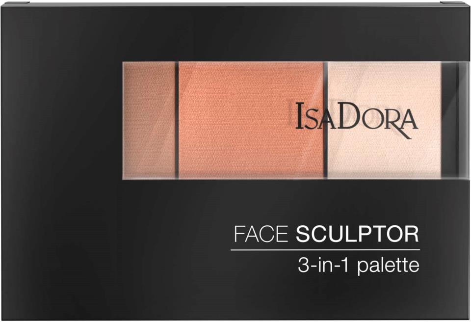 IsaDora Face Sculptor 3-in-1 Palette Classic Nude 12g