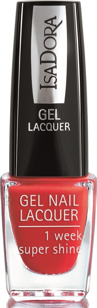IsaDora Gel Nail Lacquer 258 Red Flag