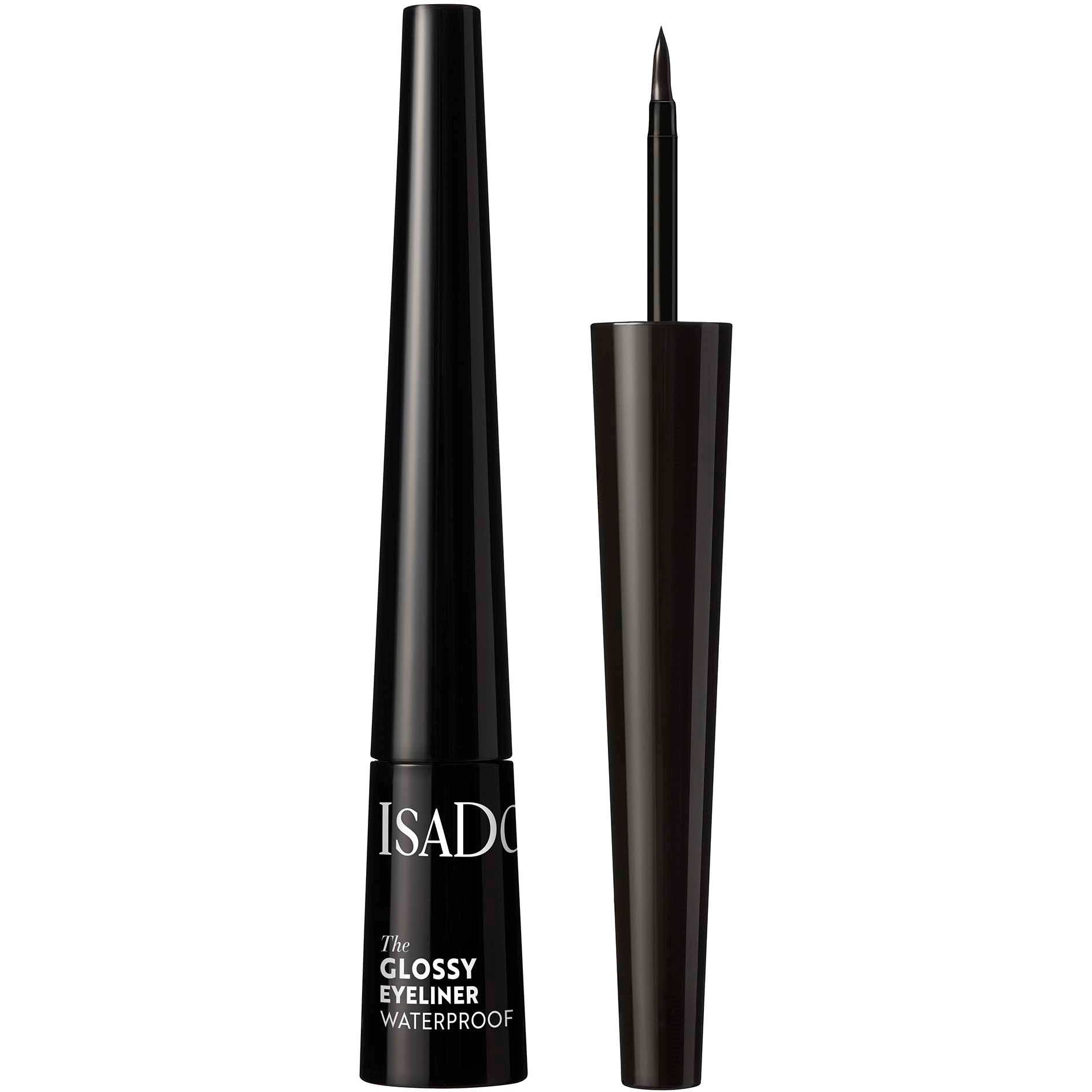 IsaDora Glossy Eyeliner 40 Chrome Black billede