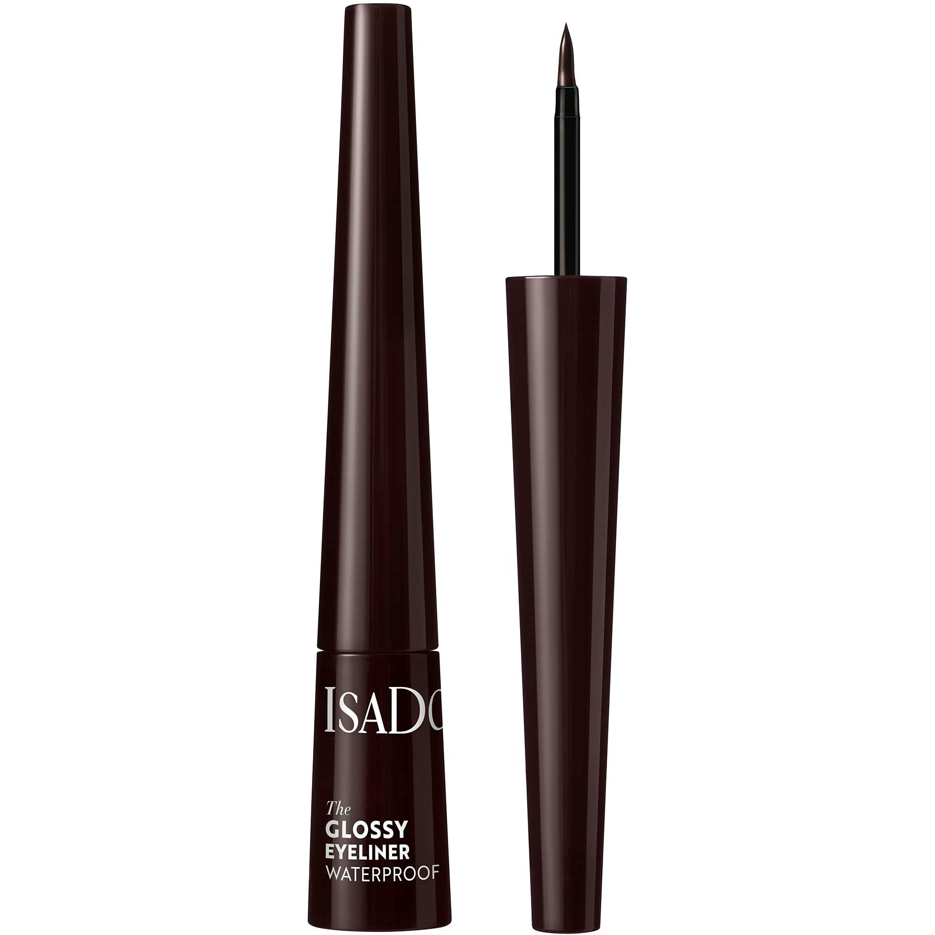 IsaDora Glossy Eyeliner 42 Dark Brown billede