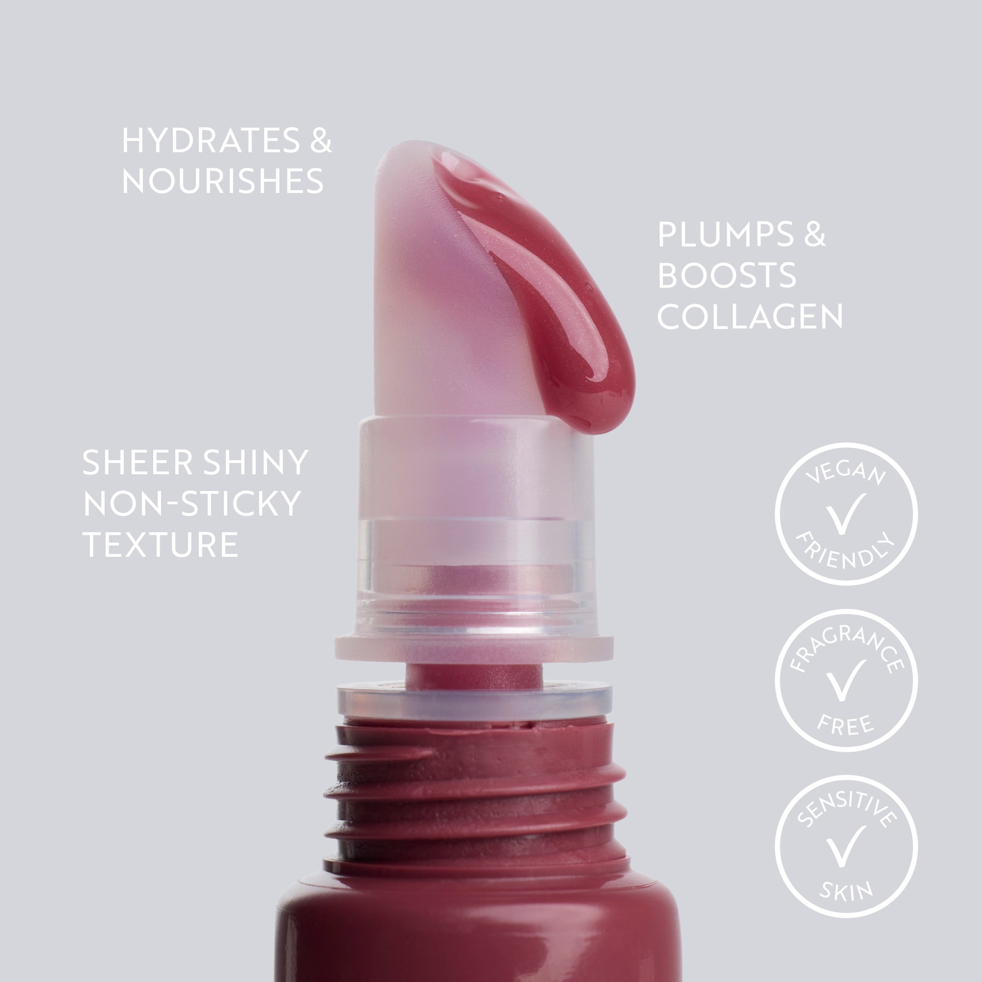 IsaDora Glossy Lip Treat Vintage Rose (obrázok 5)