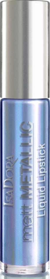 IsaDora Matt Metallic Liquid Lipstick Electric Blue 93