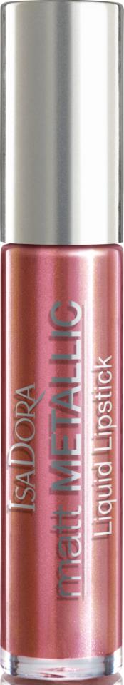 IsaDora Matt Metallic Liquid Lipstick Rose Metal 88