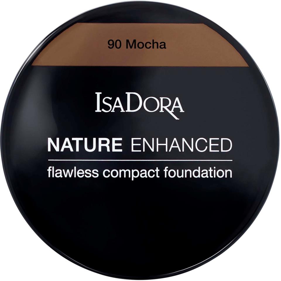 IsaDora Nature Enhanced Flawless
Compact Foundation Mocha