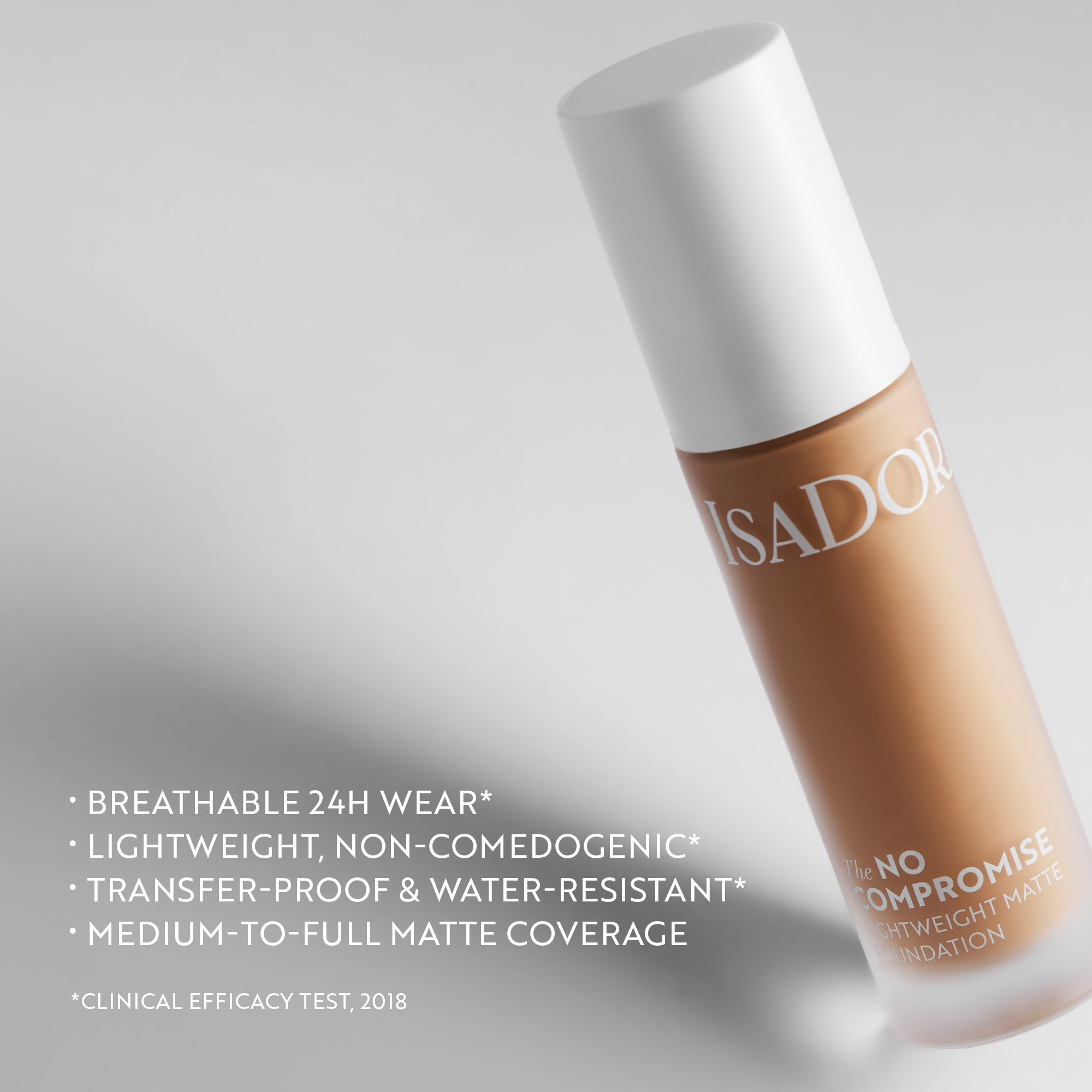 IsaDora No Compromise Lightweight Matte Foundation 1W (obrázok 5)