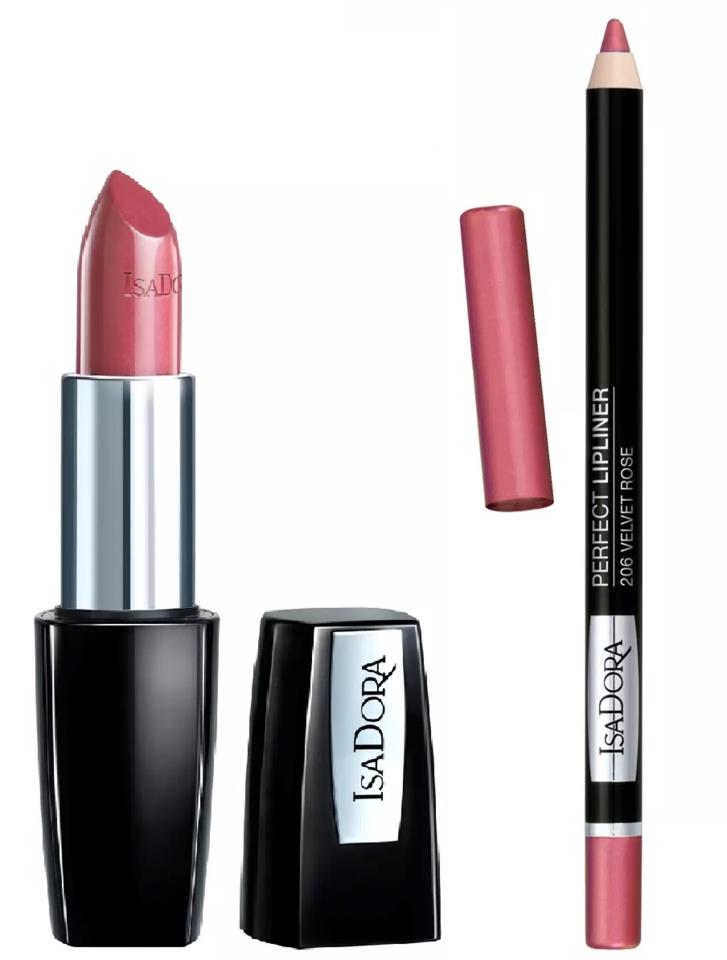 IsaDora Perfect Lip Look Rose & Pink
