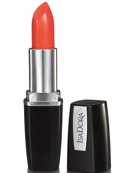 IsaDora Perfect Moisture Lipstick 158 Orange Flash