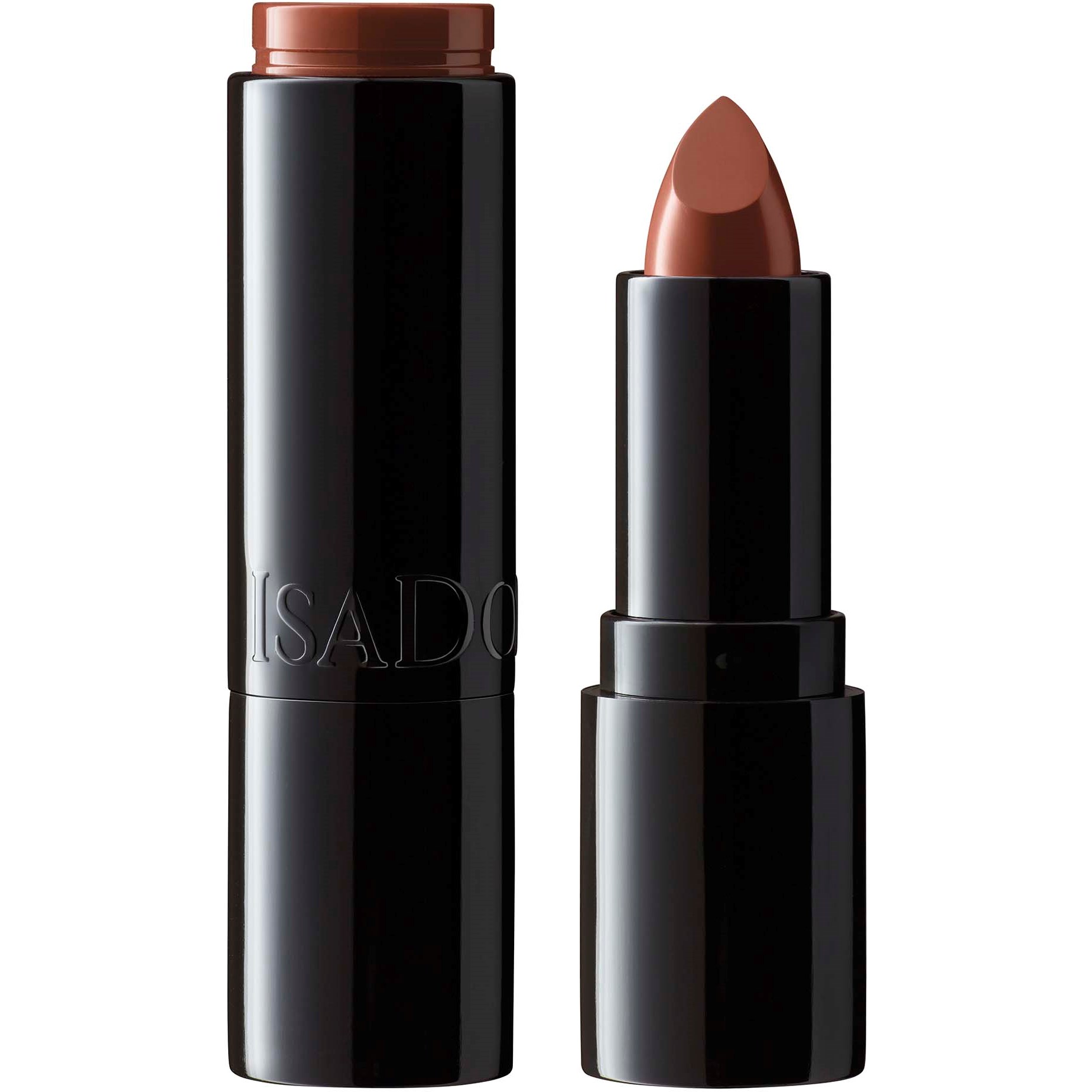 Läs mer om IsaDora Perfect Moisture Lipstick 220 Chocolate Kiss