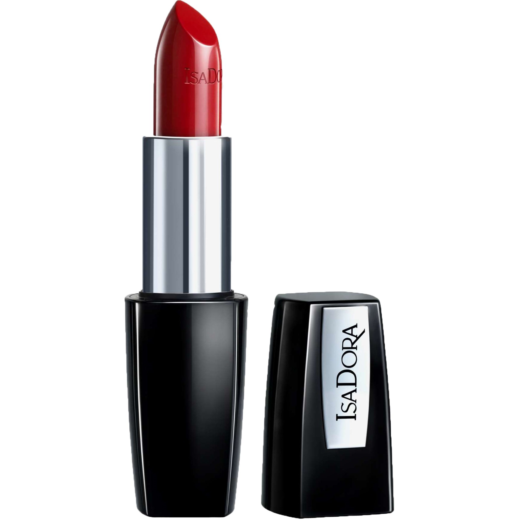 Läs mer om IsaDora Perfect Moisture Lipstick 215 Classic Red