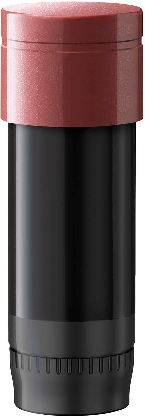 A travel mug with a pink lid and dark gray body, designed for hot drinks, standing upright.