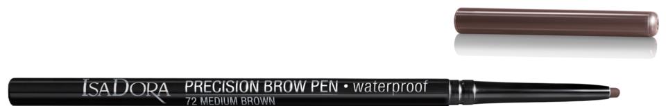 Isadora Precision Brow Pen Waterproof 72 Medium Brown