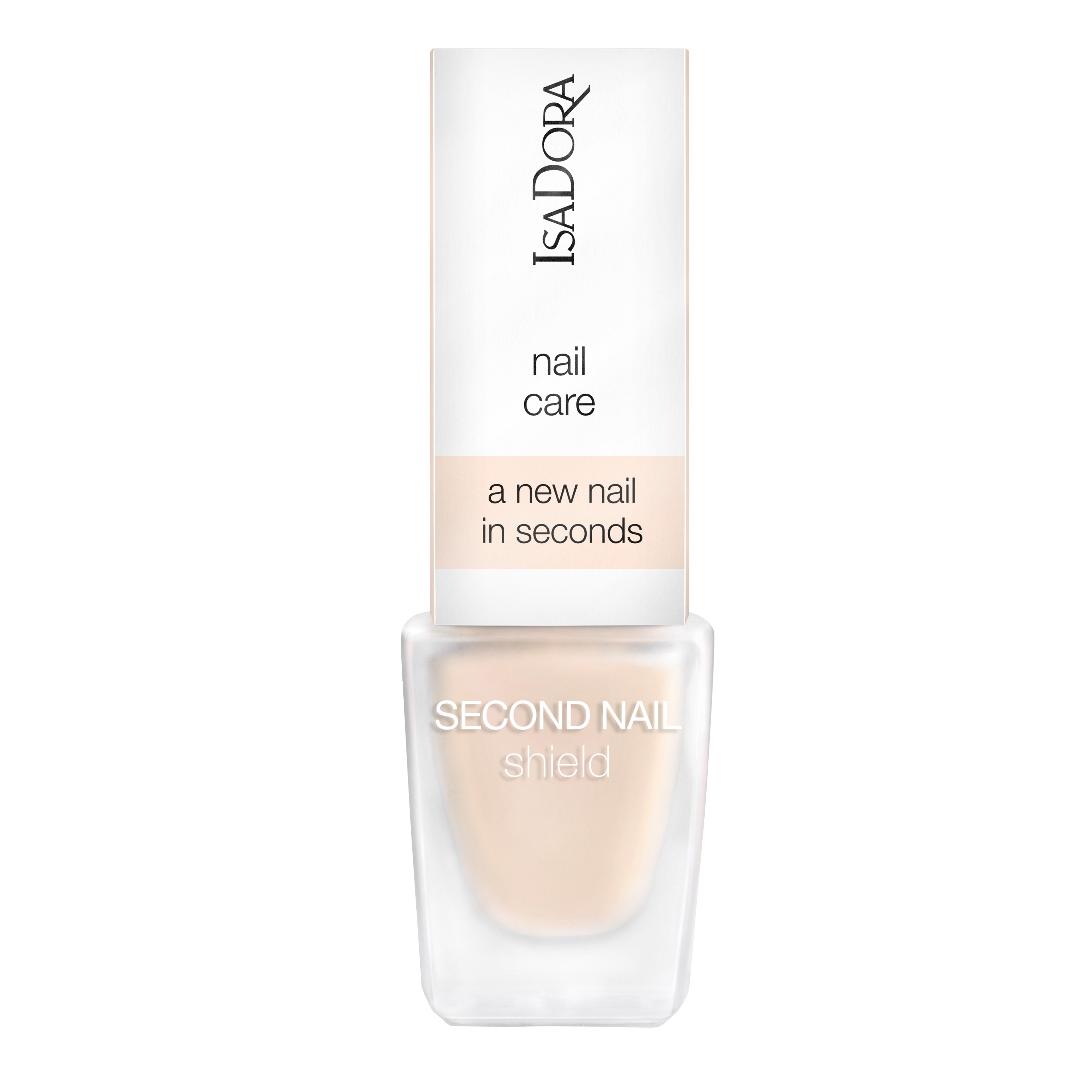 IsaDora Second Nail Hardener & Nail Shield 2 Nude