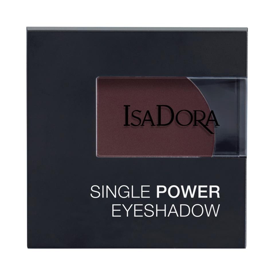 Isadora Single Power Eyeshadow Black Plum