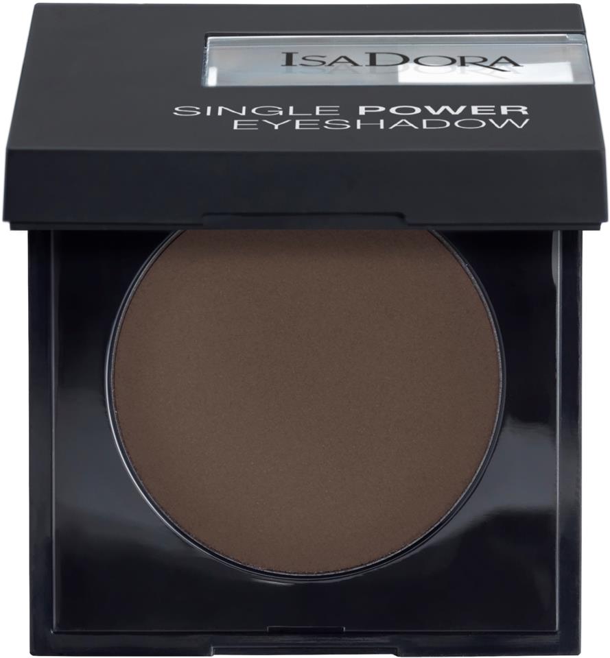 Isadora Single Power Eyeshadow Espresso Brown 2.2 g