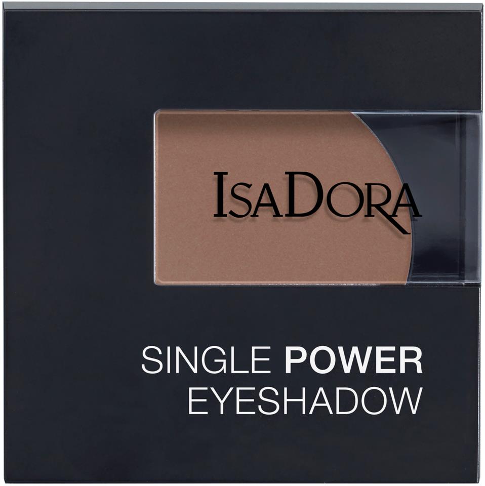Isadora Single Power Eyeshadow Mocha Bisque