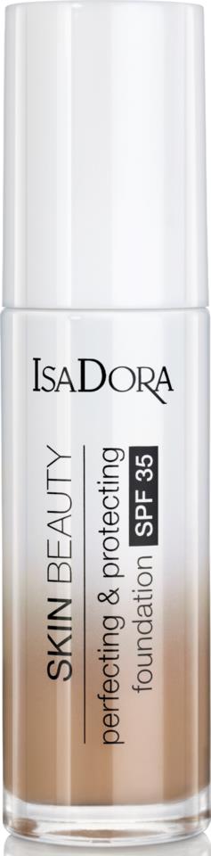 Isadora Skin Beauty Perfecting & Protecting Foundation Spf 35 Almond