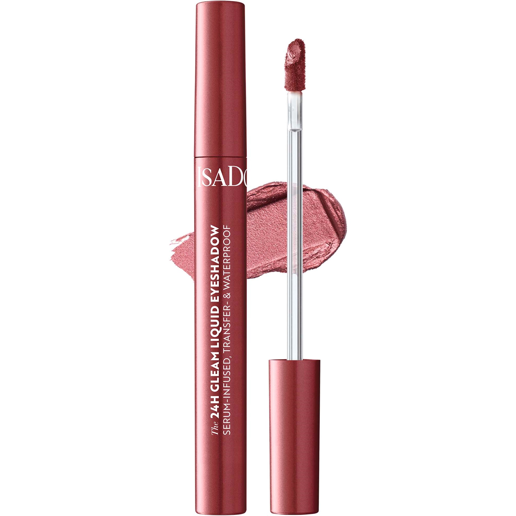 IsaDora The 24H Gleam Liquid Eyeshadow 73 Rebel Rose