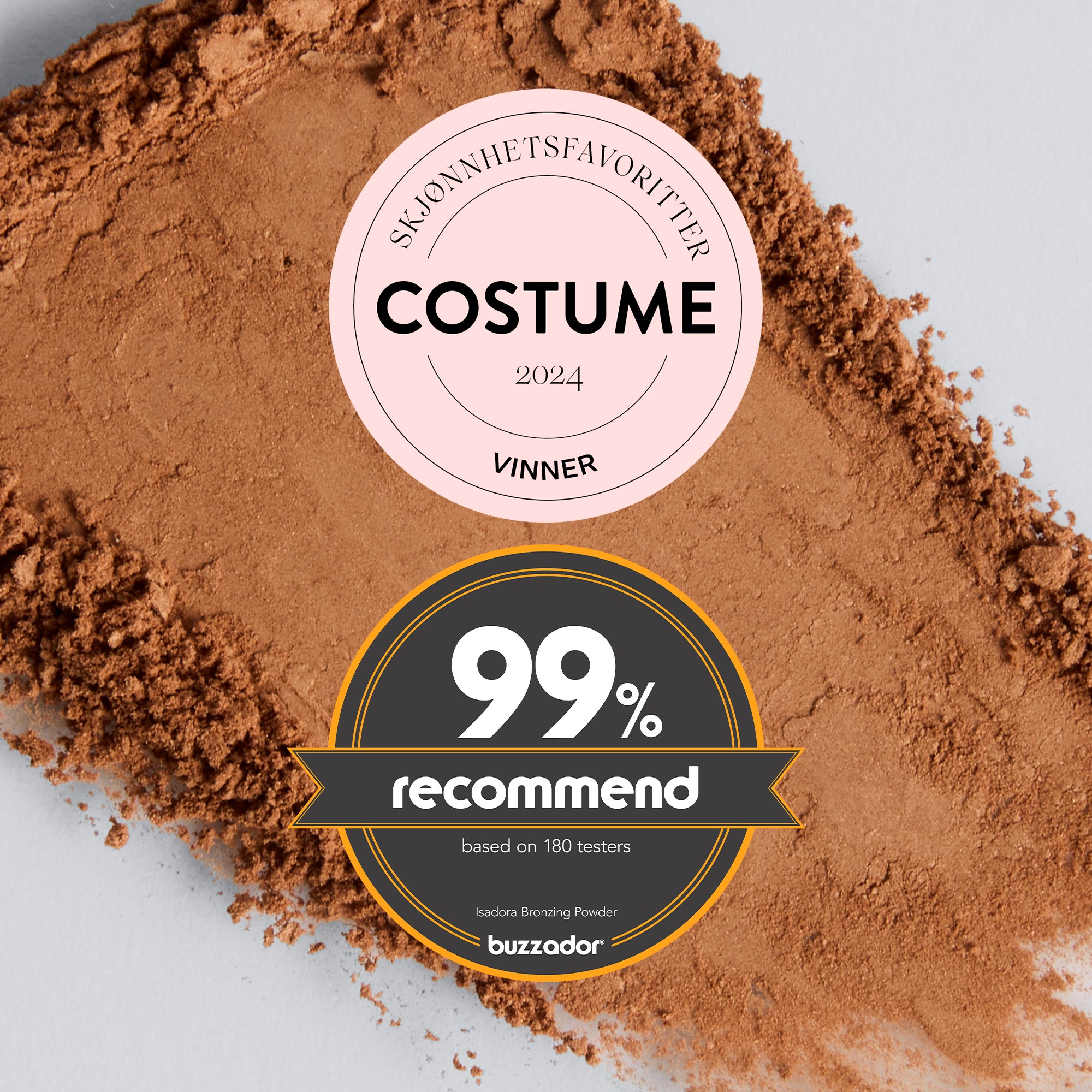 IsaDora The Bronzing Powder 48 Matte Tan (obrázok 6)