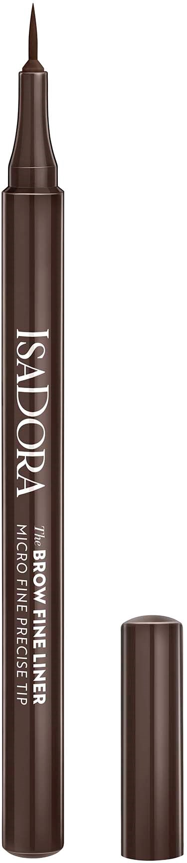 IsaDora The Brow Fine Liner, Micro fine Precise Tip 03 Medium Brown