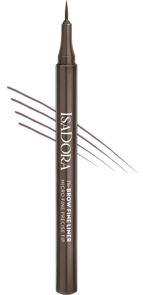 IsaDora The Brow Fine Liner, Micro Fine Precise Tip 04 Light Brown