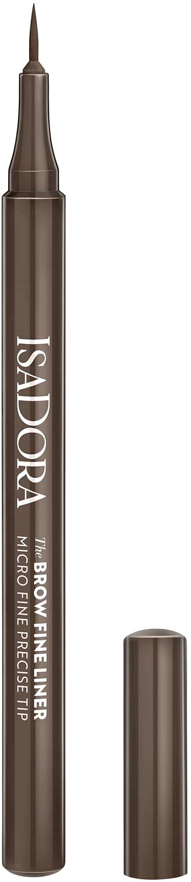 IsaDora The Brow Fine Liner, Micro Fine Precise Tip 04 Light Brown