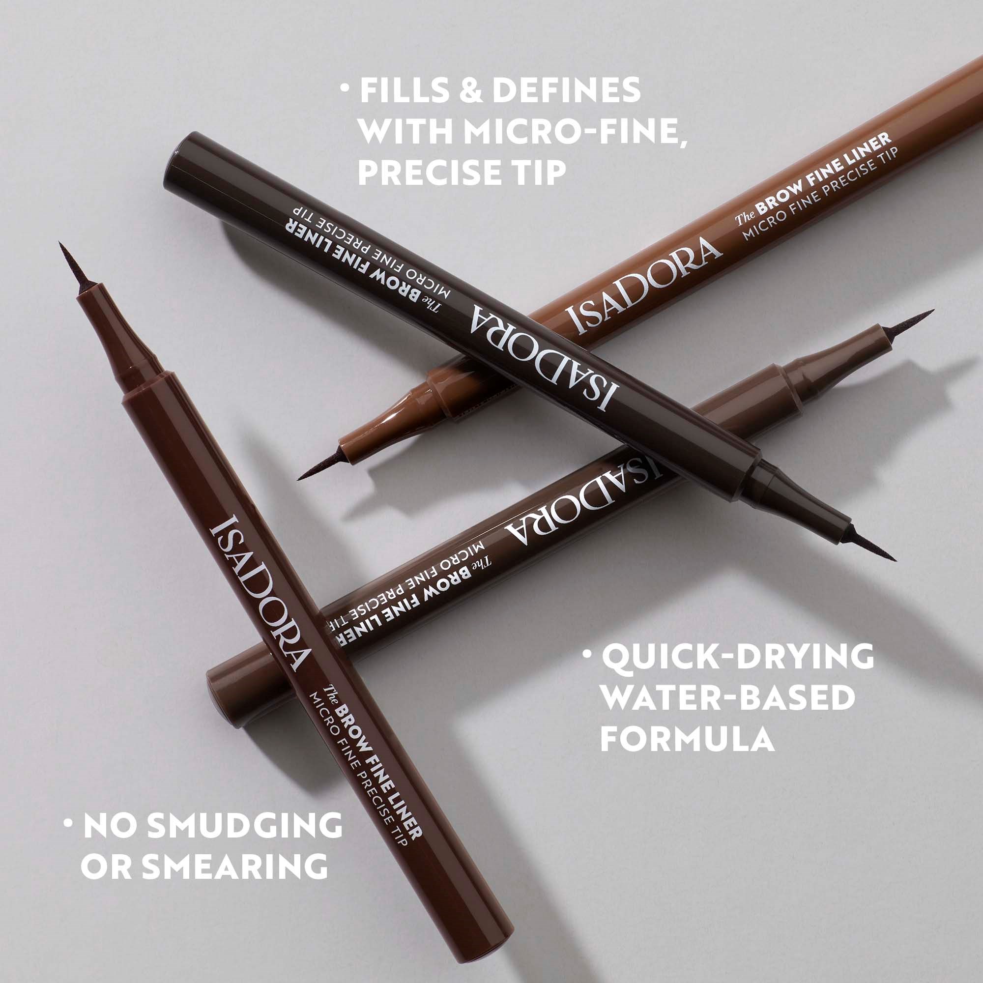 IsaDora The Brow Fine Liner, Micro Fine Precise Tip 04 Light Brown (obrázok 6)