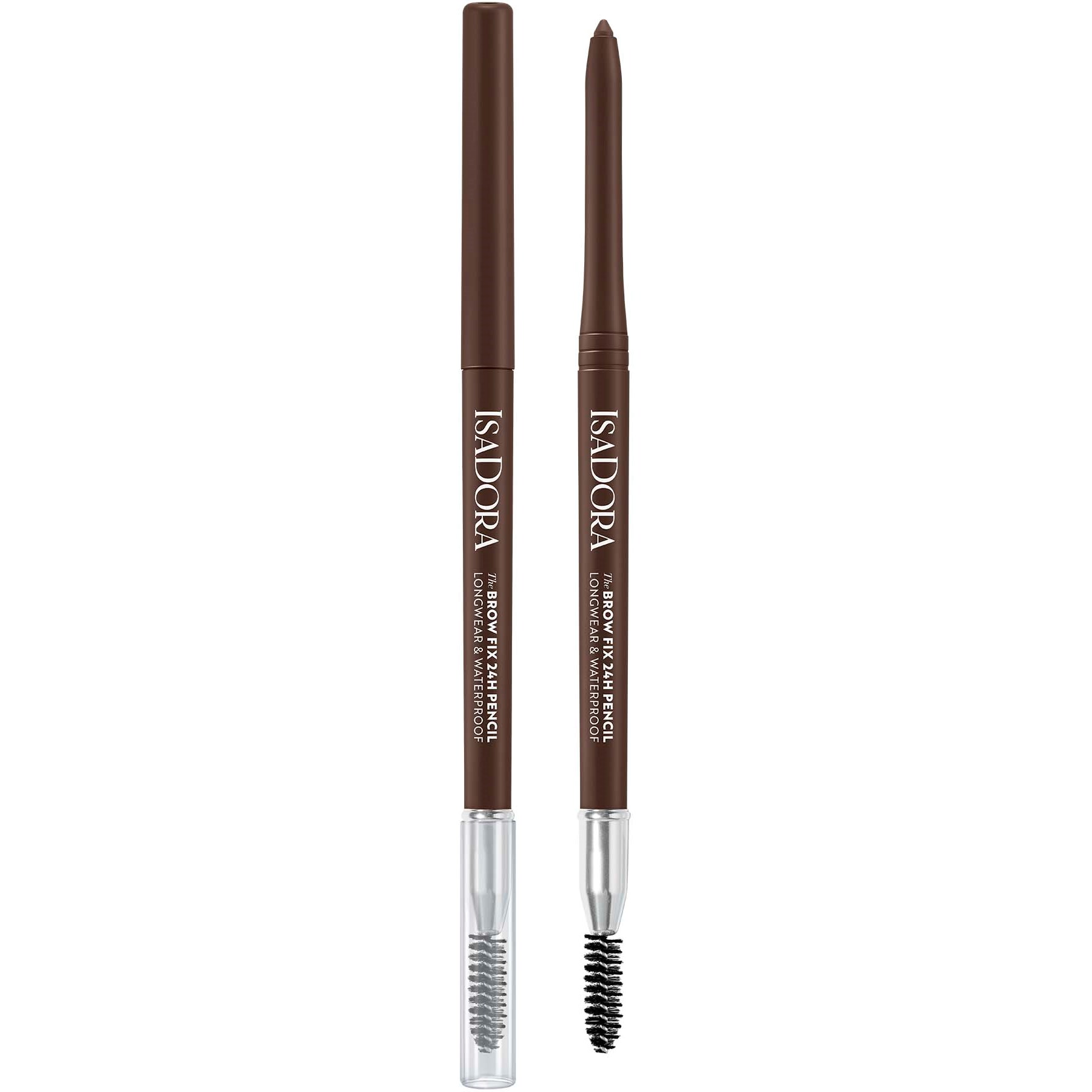 IsaDora The Brow Fix 24h Pencil Longwear & Waterproof Dark Brown - 0,3 g