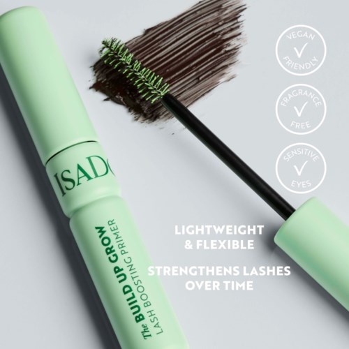 База под тушь IsaDora The Build Up Grow Lash Boosting Primer, оттенок Brown, 10 мл — фото 5