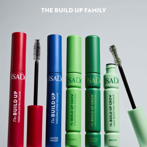 База под тушь IsaDora The Build Up Grow Lash Boosting Primer, оттенок Brown, 10 мл — фото 8