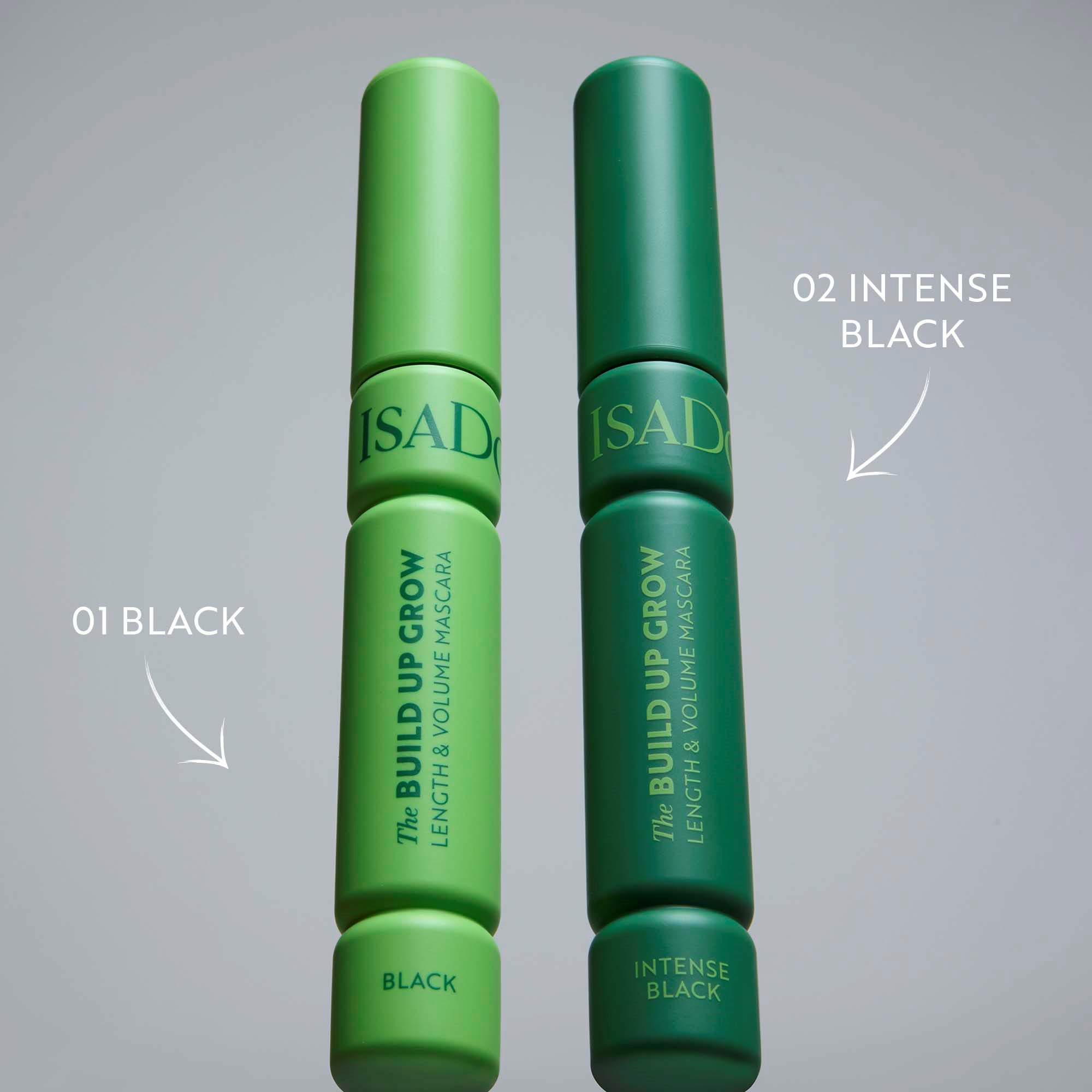 IsaDora The Build Up Grow Length & Volume Mascara 02 Intense Black (obrázok 7)