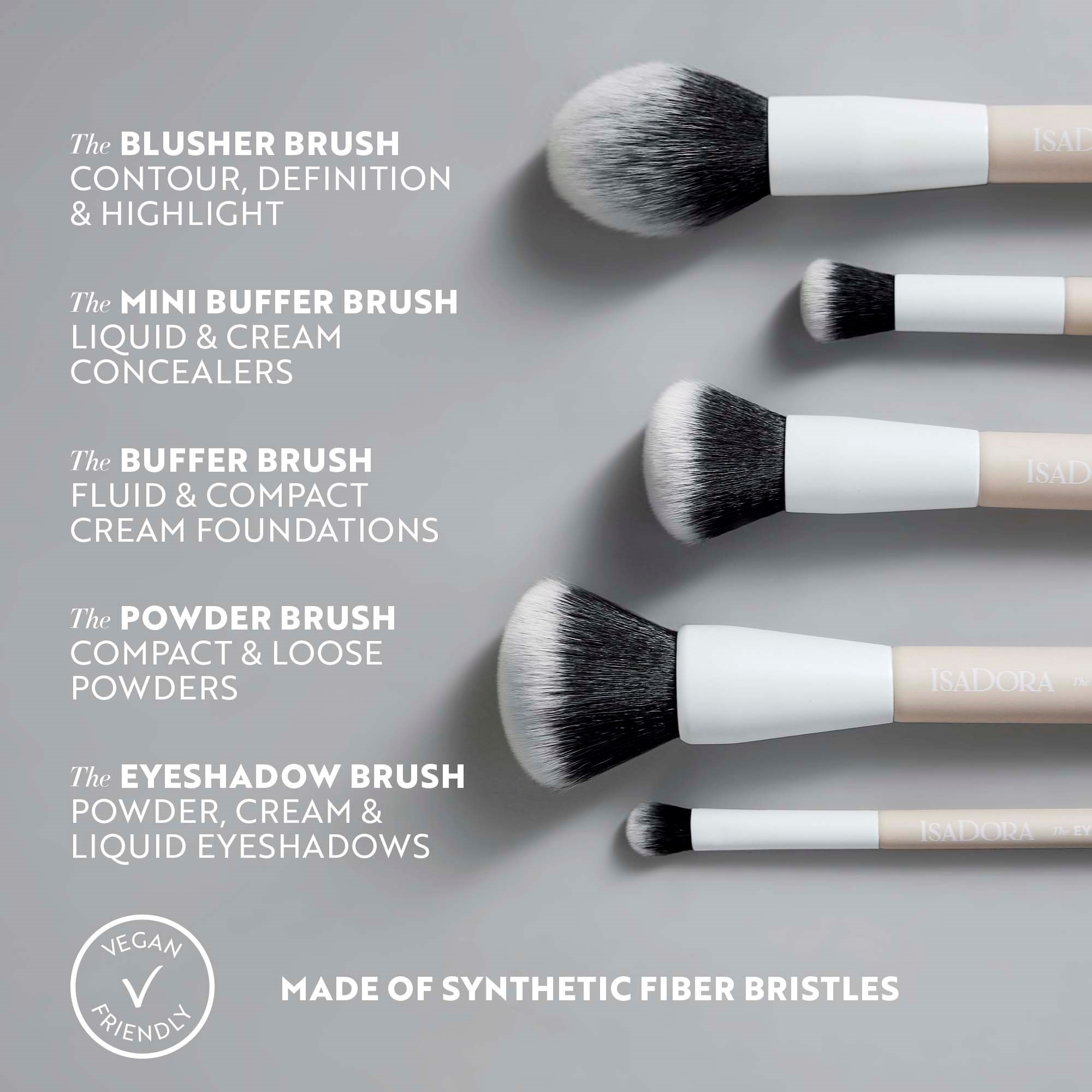 IsaDora The Eyeshadow Brush (obrázok 3)