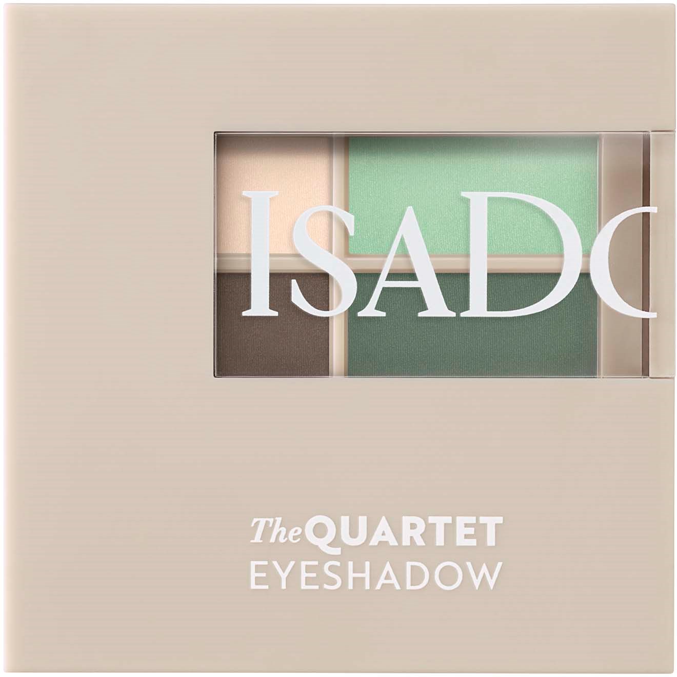 Alternativ bild 1 för IsaDora The Eyeshadow Quartet 02 Neo Mint