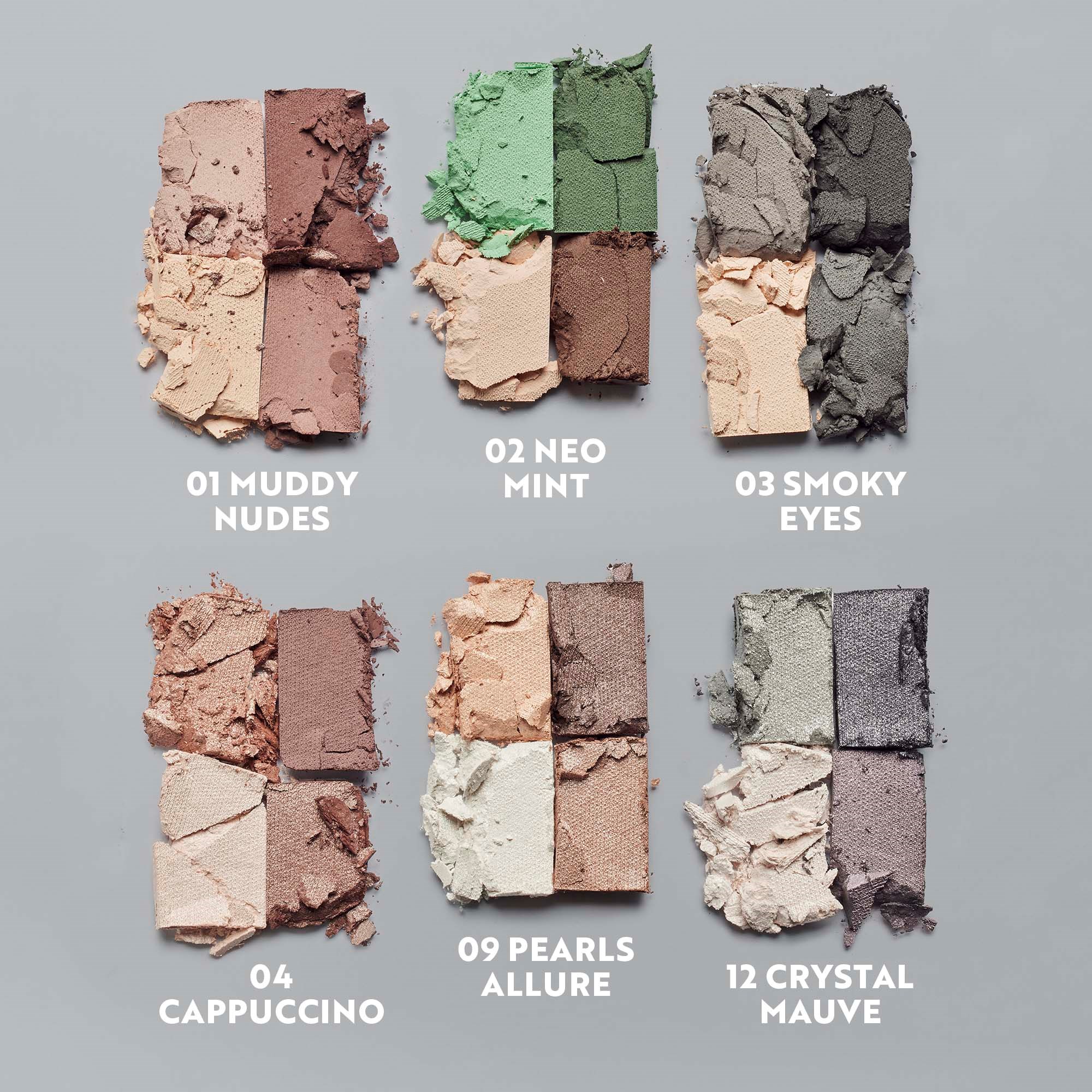 IsaDora The Eyeshadow Quartet 09 Pearls Allure (obrázok 5)