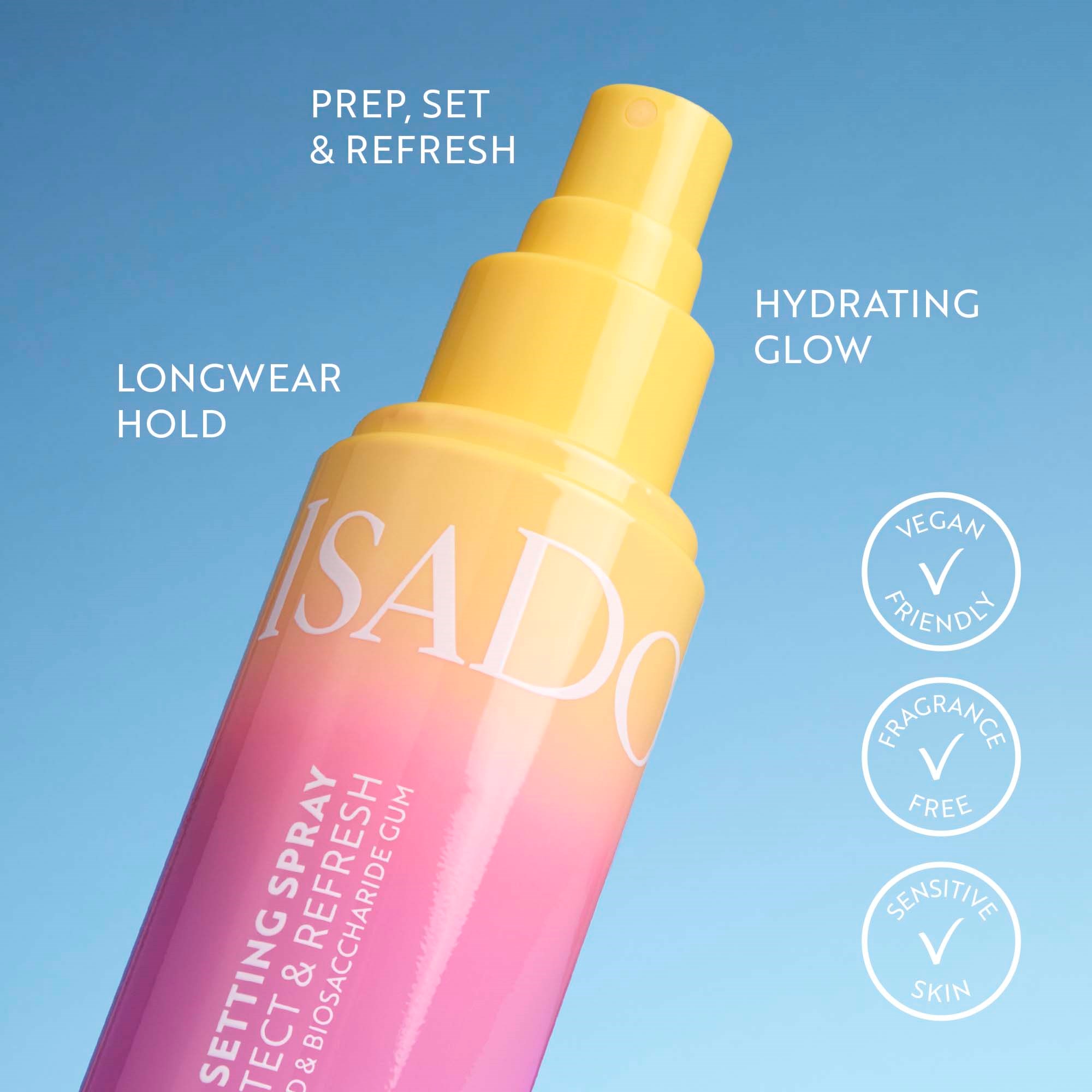 IsaDora The Glow Setting Spray 100 ml (obrázok 4)