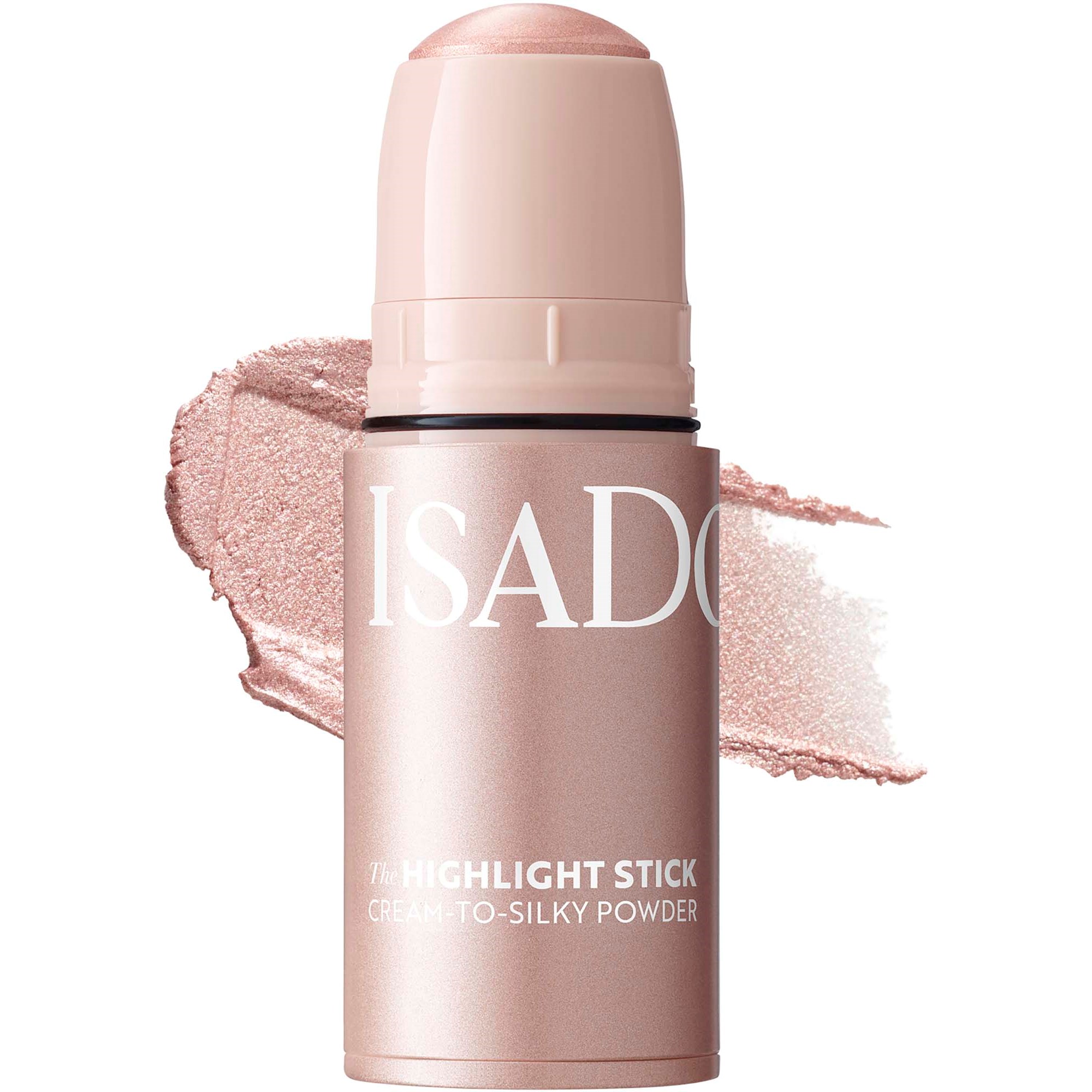IsaDora The Highlight Stick Cream-to-Silky Powder 64 Frosty Pink