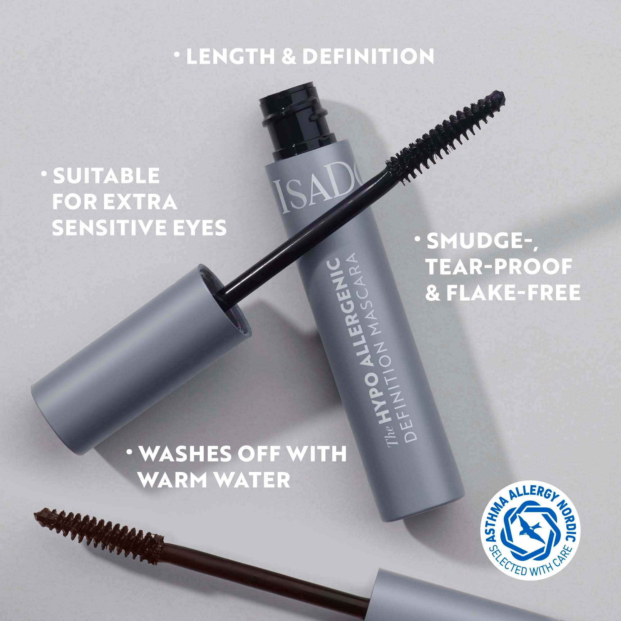 IsaDora The Hypo Allergenic Definition Mascara 02 Brown (obrázok 5)