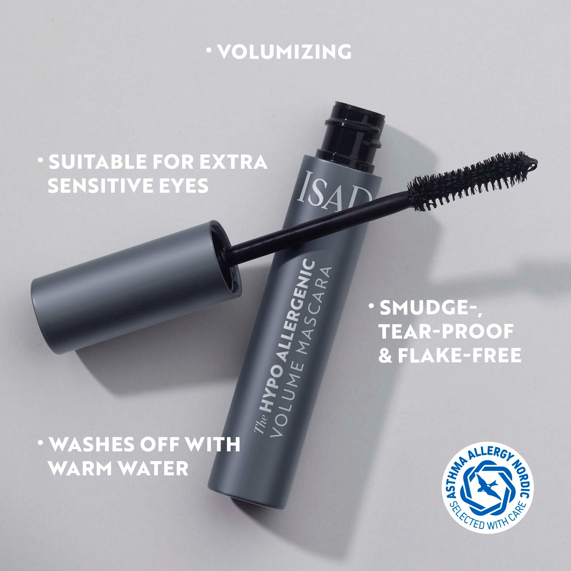 IsaDora The Hypo Allergenic Volume Mascara 01 Black (obrázok 5)