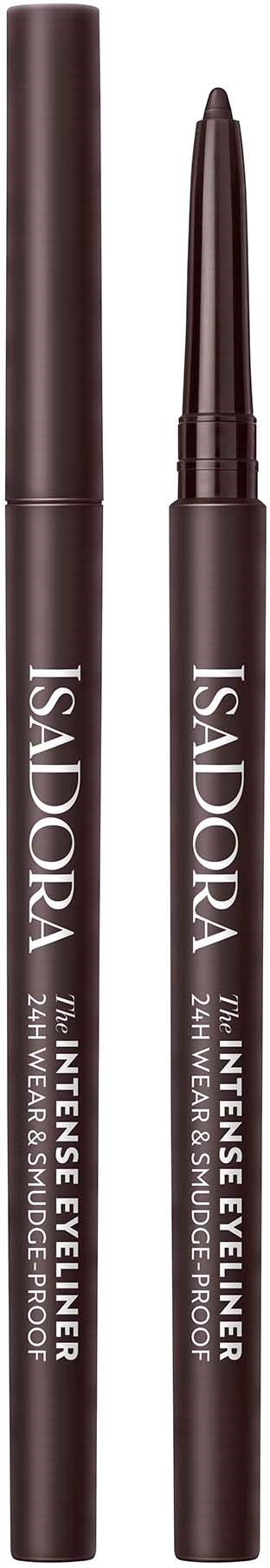 IsaDora The Intense Eyeliner 24H Wear & Smudge-proof 61 Black Brown