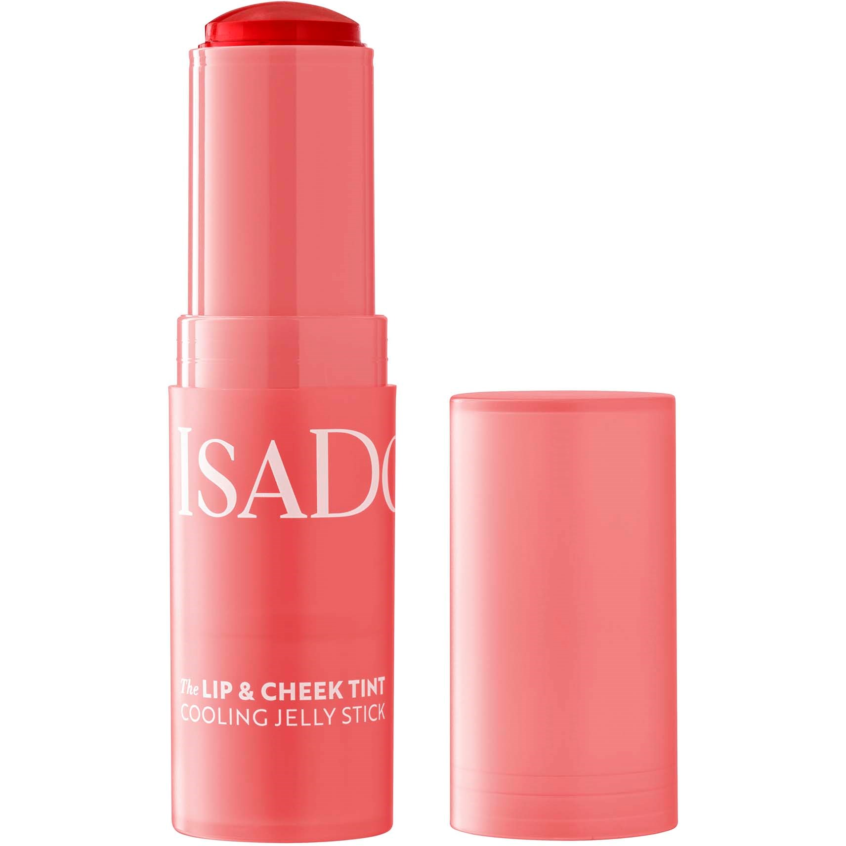 IsaDora The Lip & Cheek Tint Cooling Jelly Stick 10 Coral Rouge billede
