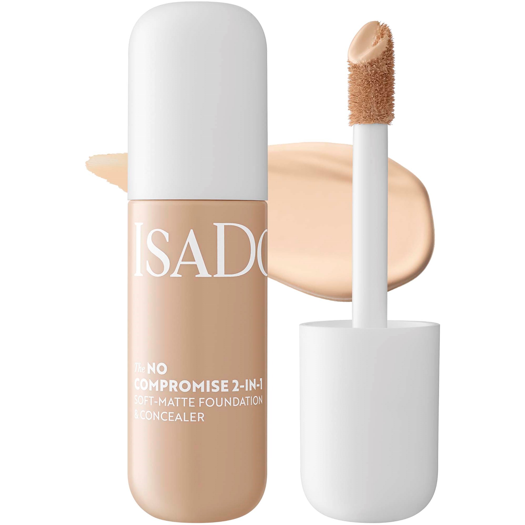 IsaDora The No Compromise 2-in-1 Soft-Matte Foundation & Concealer 15N Neutral