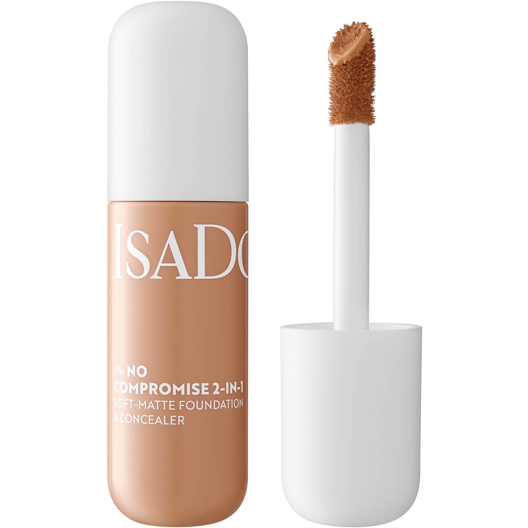 IsaDora The No Compromise 2-in-1 Soft-Matte Foundation & Concealer 45N Neutral - 20 ml