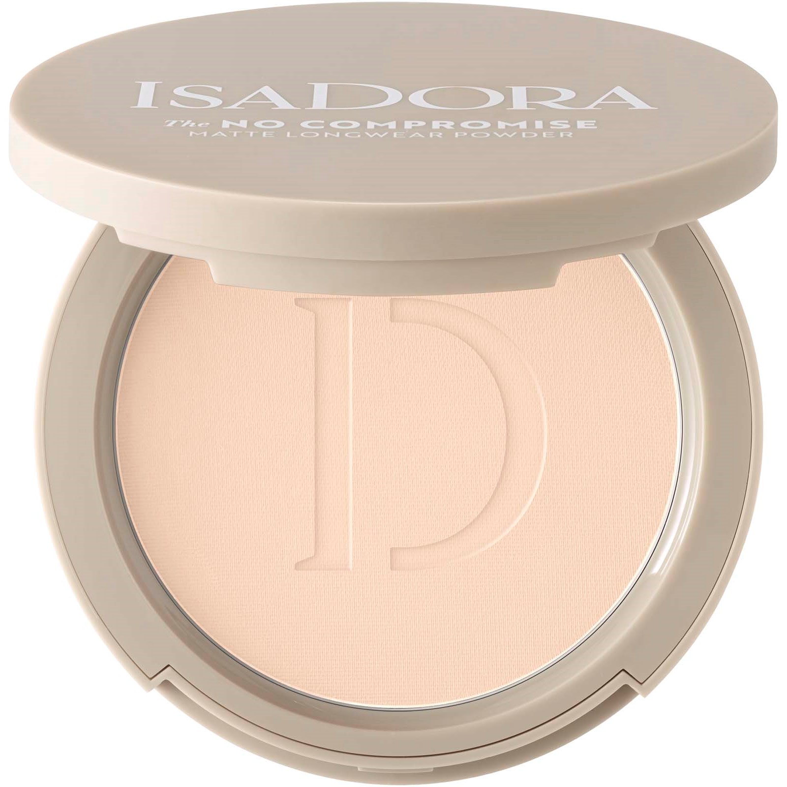 IsaDora The No Compromise Matte Longwear Powder 60 Neutral Porcelain