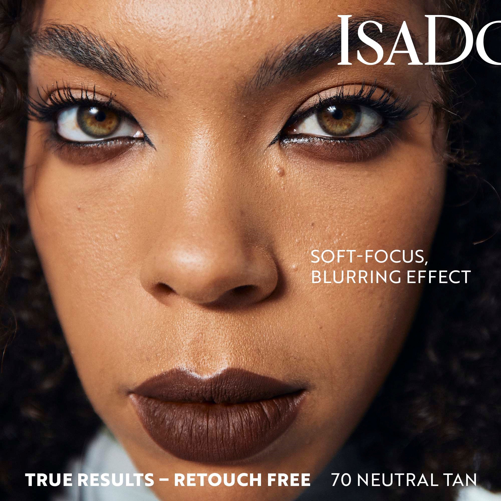 IsaDora The No Compromise Matte Longwear Powder 60 Neutral Porcelain (obrázok 5)