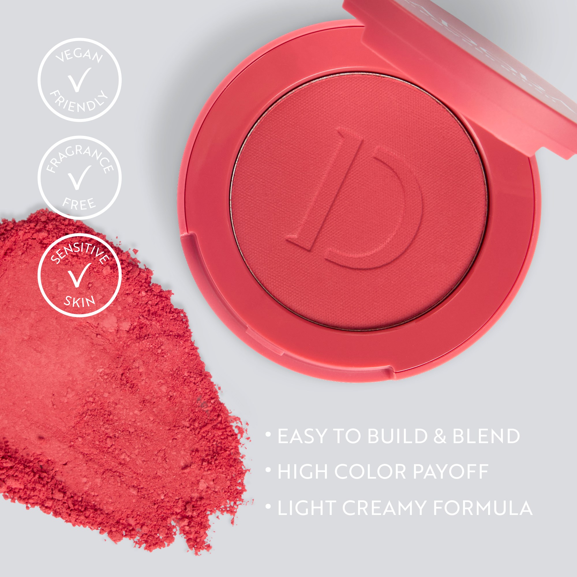 IsaDora The Powder Blush 05 Raspberry Red (obrázok 4)