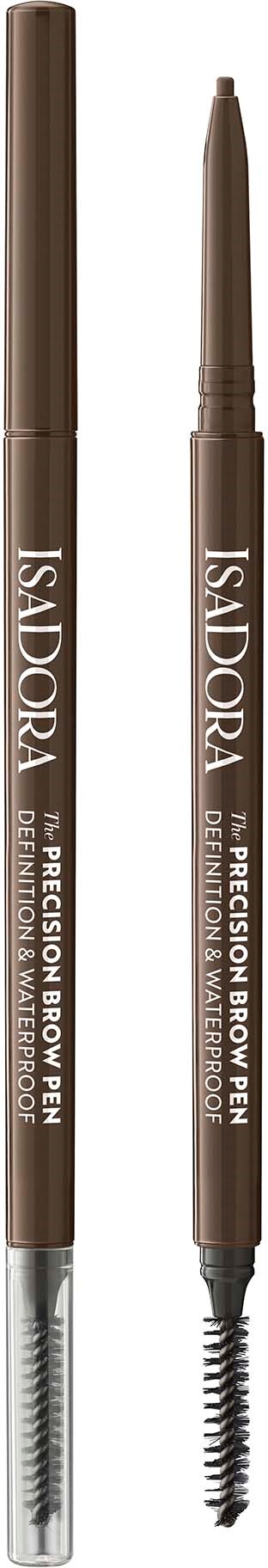 IsaDora The Precision Brow Pen, Definition & Waterproof 03 Medium Brown